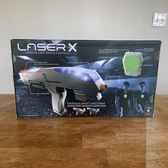 Laser X Two Players Laser Gaming Set 88016 Tag Fun! - Picture 2 of 3